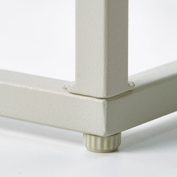BLÅKRÅKA Blumenständer, drinnen/draußen/helles Graubeige, 59 cm