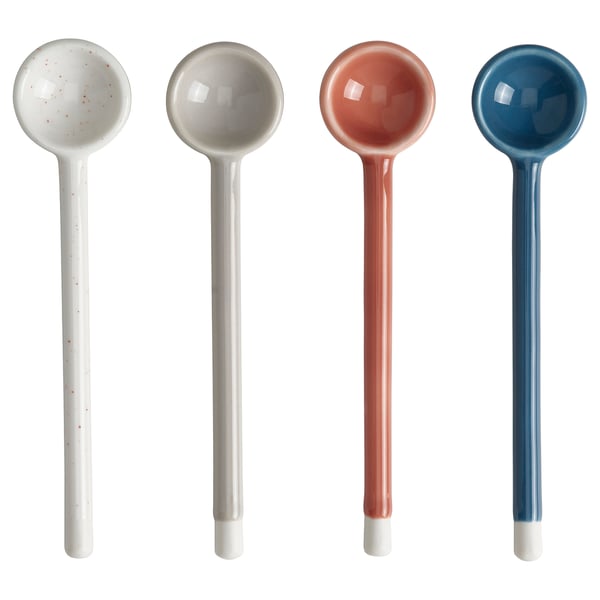 BLÅSSÄL Teelöffel, versch. Farben, 13 cm