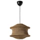 BLÅSTÅNG / HAVSDJUP Hängeleuchte, beige/schwarz, 45 cm