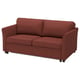 EKHOLMA 2er-Bettsofa, Kilanda braunrot