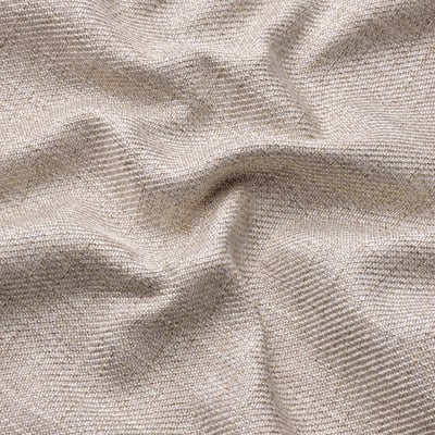 Weicher, luxuriöser Stoff in Beige mit dezenter Textur und Melange-Effekt.