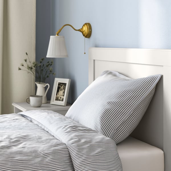 FÅGELFJÄLLET Bettgestell, elfenbeinweiß, 90x200 cm