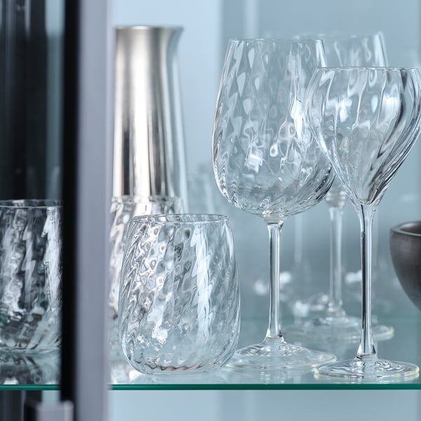 FJÄLLUGGLA Glas, Klarglas, 37 cl