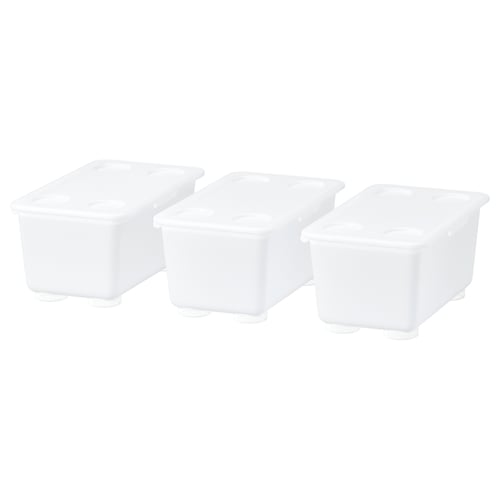 GLIS Box mit Deckel, transparent, 17x10 cm