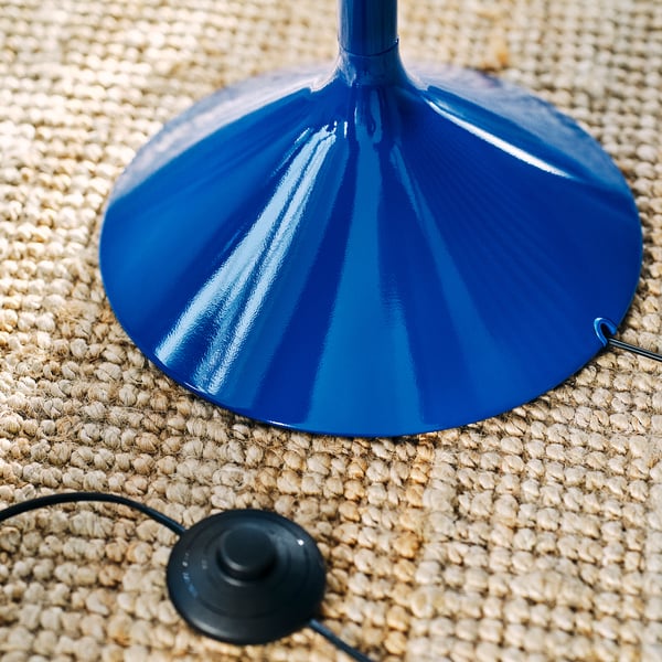 IKEA PS 2026 Deckenfluter, blau, 182 cm