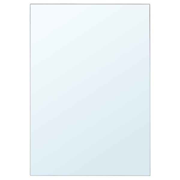 LÖNSÅS Spiegel: rechteckig, klares Glas, schlankes Design, Wandmontage.