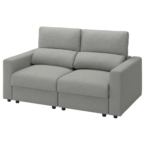 MALMKÖPING 2er-Sofa, Tibbleby beige/grau