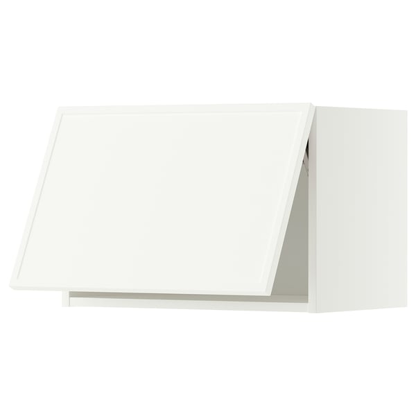 METOD Wandschrank horizontal, weiß/Aspudden matt weiß, 60x40 cm