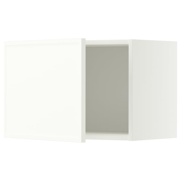 METOD Wandschrank, weiß/Aspudden matt weiß, 60x40 cm