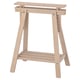 MITTBACK Holzbock, hellbraun, verstellbar, A-Rahmen-Ausführung für Tische.
