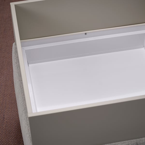 MITTZON Akustischer Blumenkasten mit Rollen, Gunnared beige, 70x70x75 cm