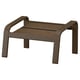 POÄNG Gestell Hocker, Nussbaumnachbildung