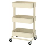 RÅSKOG Servierwagen, beige, 35x45x77 cm