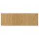 Eine helle Holzplatte mit Maserungsdetails.