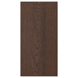 SINARP Front aus dunklem Holz, Eichenfurnier, Rechteck, modernes Design.