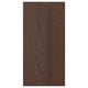 SINARP Front aus dunklem Holz, Eichenfurnier, Rechteck, modernes Design.