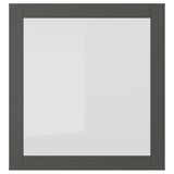 Dunkelgrauer SINDVIK-Rahmen mit klarem Glas, modernes und minimalistisches Design.
