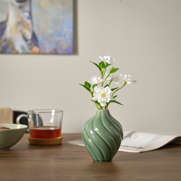 SMYCKA Kunstblume, drinnen/draußen/Birnenblüte, 21 cm