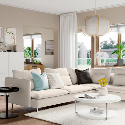 SÖDERHAMN Ecksofa 4-sitzig