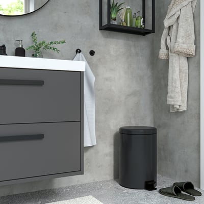 STENTRAPPA Treteimer, anthrazit, 18 l