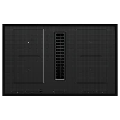 TÄCKNAN Induktionskochf/Dunstabzug+Umluftbe, IKEA 500/schwarz