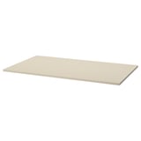 Ein TROTTEN beige rechteckiges Regal aus Melamin und Spanplatten.