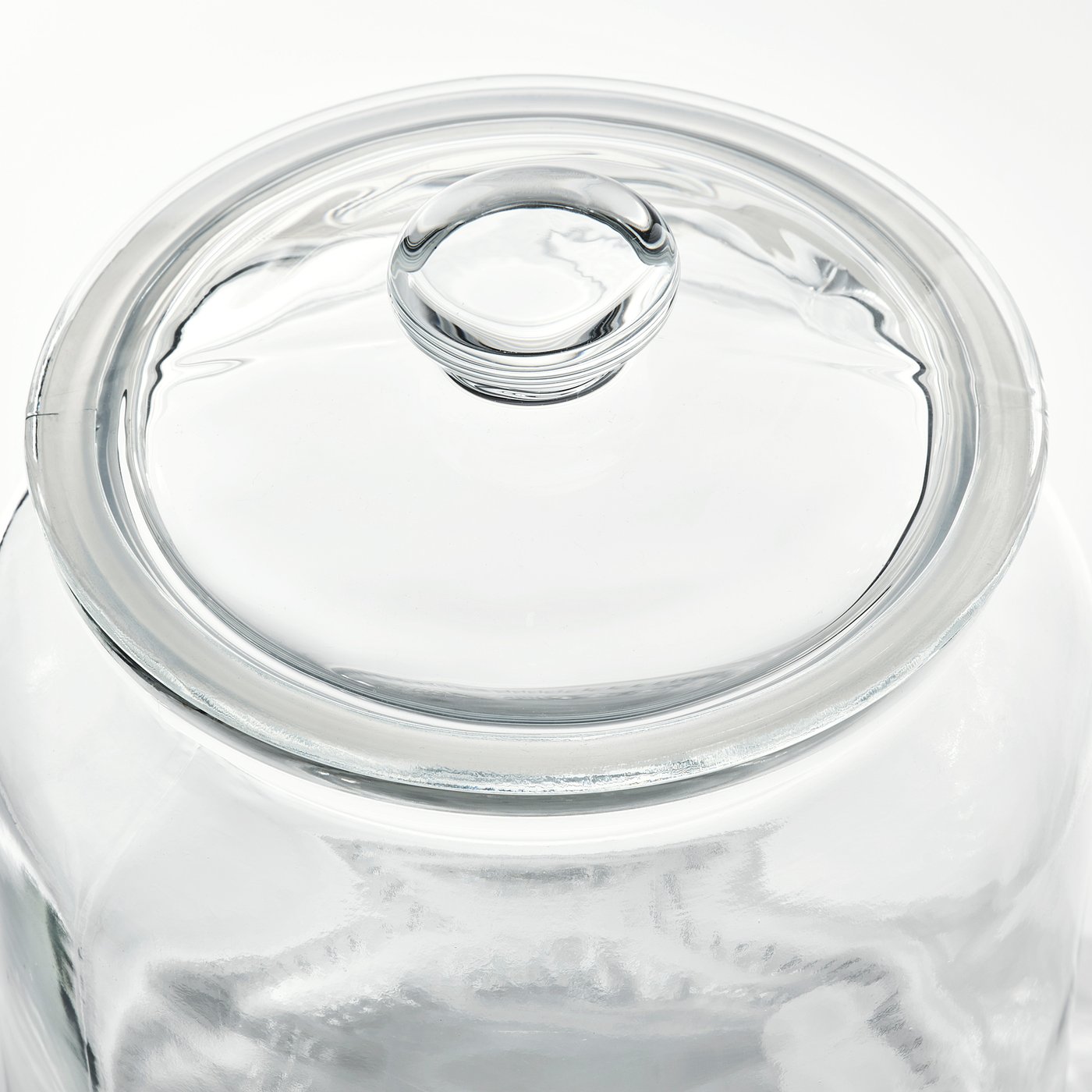 Klarglas mit sicherem Deckel, transparent für eine einfache Betrachtung, hochwertige Materialien für Langlebigkeit.