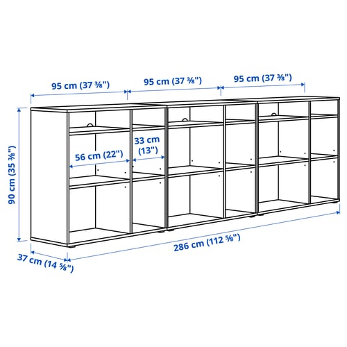 Abbildung mit Maßen für das Produkt: VIHALS.