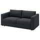 VIMLE 2er-Bettsofa, Knäbäck anthrazit