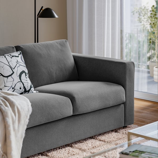 VIMLE 2er-Sofa, Johanneshov dunkelgrau