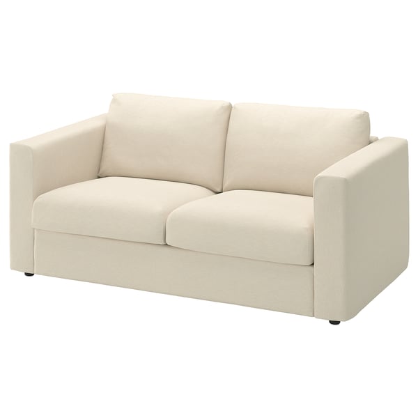 VIMLE 2er-Sofa, Knäbäck hellbeige