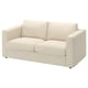 VIMLE 2er-Sofa, Knäbäck hellbeige