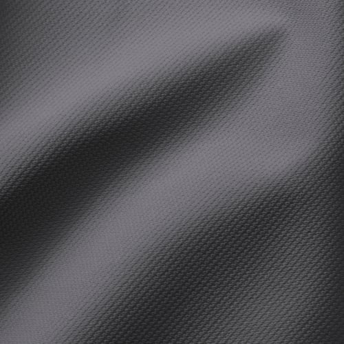 Nahaufnahme des VIMLE-Gewebes: weiches, strukturiertes, zweifarbiges Baumwoll-Polyester-Gemisch.