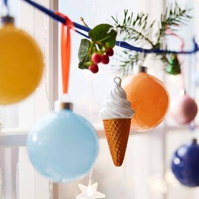 VINTERFINT Baumschmuck, Eis, 11.5 cm
