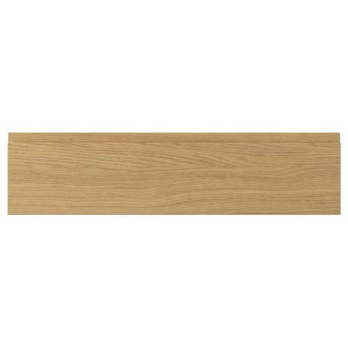 VOXTORP Holzplatte, hellbraun, glatte Oberfläche, rechteckige Form, schlankes Design.