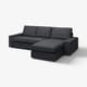 Sofas mit Récamiere
