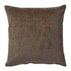 ÅSVEIG Cushion cover, grey-brown, 50x50 cm