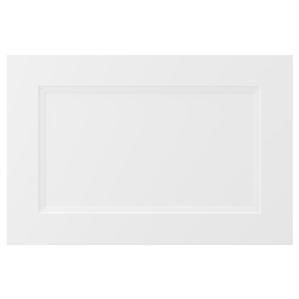 AXSTAD: white matt drawer front with inset panel, use for modern/traditional kitchens.