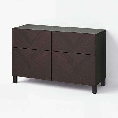 BESTÅ Storage combination w doors/drawers