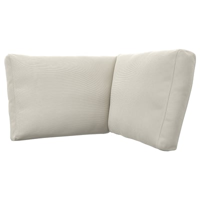 A modern light beige sofa with a wavy pattern. It is sleek and curved with a stylish design.