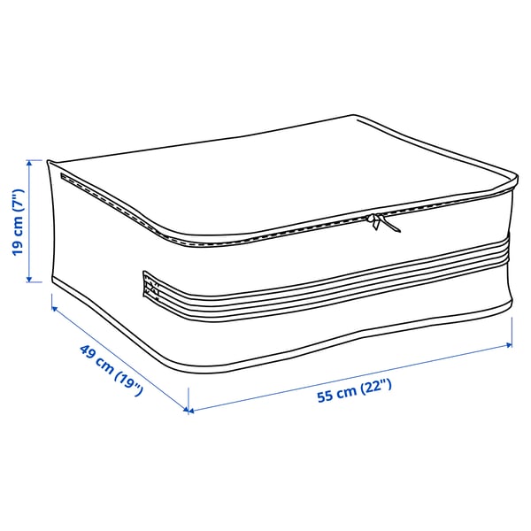 Illustration with measurements for the product: GÖRSNYGG.