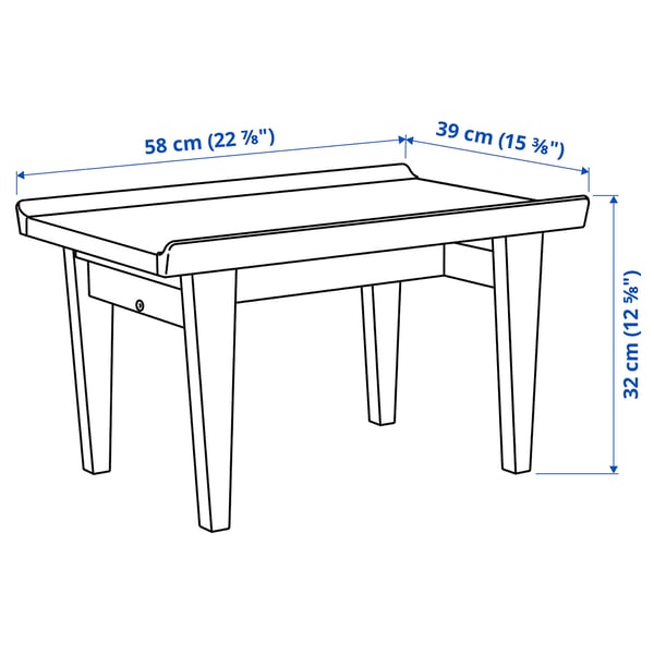 Illustration with measurements for the product: GUTTANE.