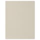 A beige HAVSTORP front panel with a smooth design, perfect for a modern kitchen.