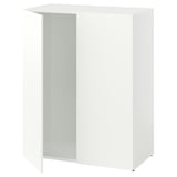 LASTARE Frame with doors, white, 80x42x100 cm