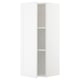 White METOD kitchen cabinet with one adjustable shelf, modern design.
