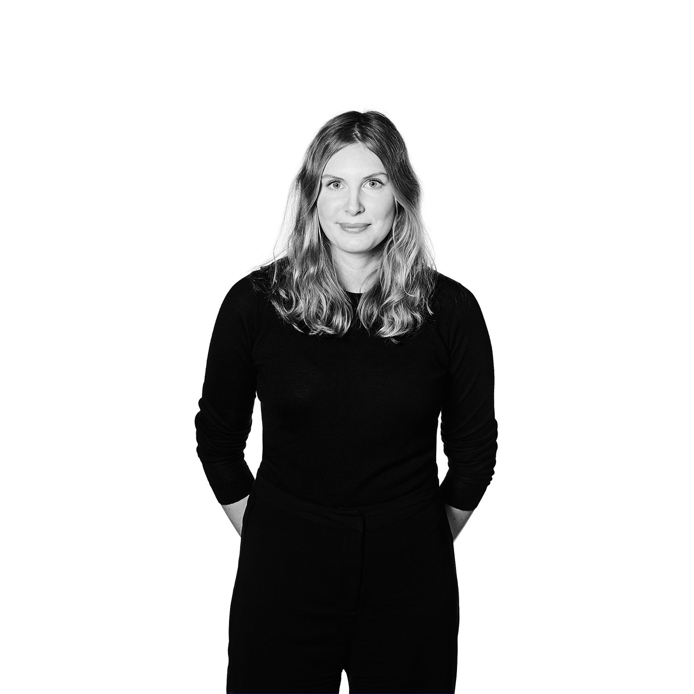 ROTBLÖTA Wall clock, ash veneer/light grey, 42 cm