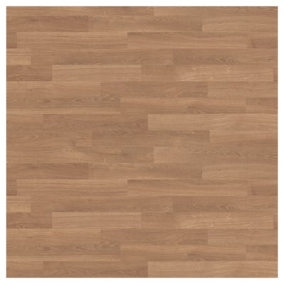 Ikea SIBBARP: light brown wood texture wall panel, laminate, rectangular.