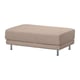 UPPÅKRA Footstool, Samsala grey-beige