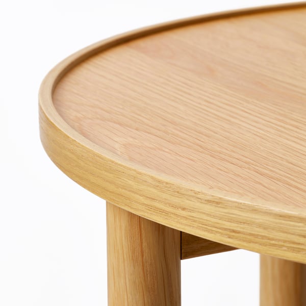 VALNÄS Side table, oak veneer