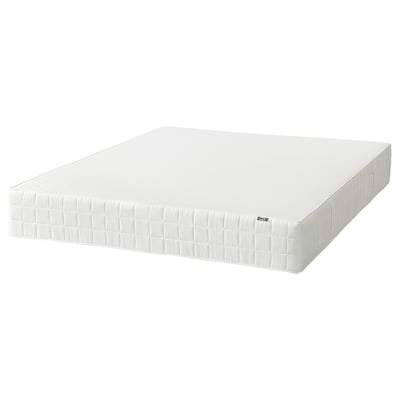 VATTAO Pocket sprung mattress, firm/white, 180x200 cm